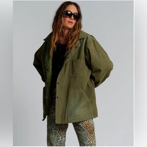 One Teaspoon My Boyfriends Jacket Khaki